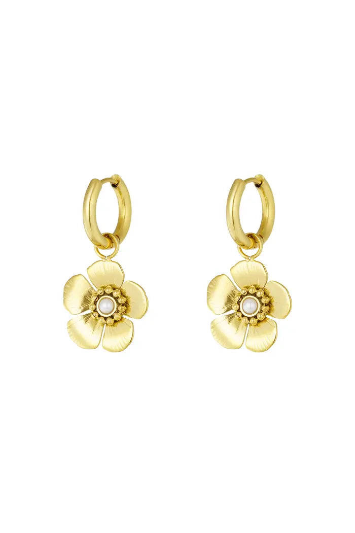 Flower Power Oorbellen